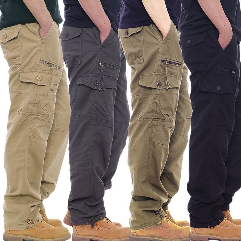 work clothes trousers Easy camouflage man Add fertilizer XL The fat Chaopai leisure time Youth Casual pants wholesale