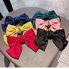 Brand hairgrip with bow, hair accessory, cloth for elementary school students, Korean style, for students