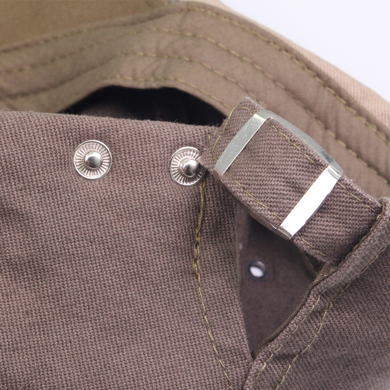 Sommer-Baseball-Sonnenschutz und Sonnenschutz-Freizeit-Baskenmütze für Herren aus reiner Baumwolle mit Entenzunge_voghion.com