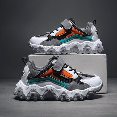 children gym shoes summer new pattern 2020 Korean Edition Boy Diddy girl Mesh shoes CUHK ventilation Running shoes