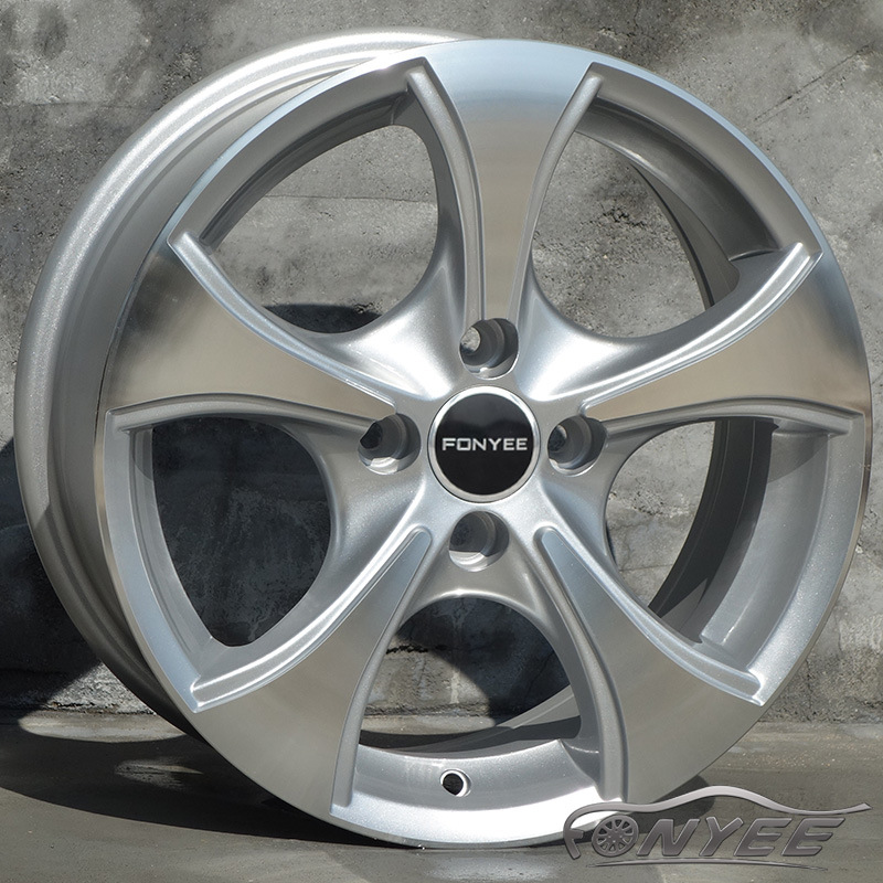 15寸汽车轮毂改装轮辋铝合金适用夏利酷熊瑞纳熊猫赛欧嘉年华风翼