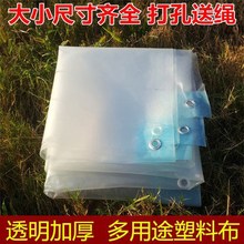 塑料布大棚膜农用养殖黑白膜加厚透明防雨布封窗户薄膜防尘膜