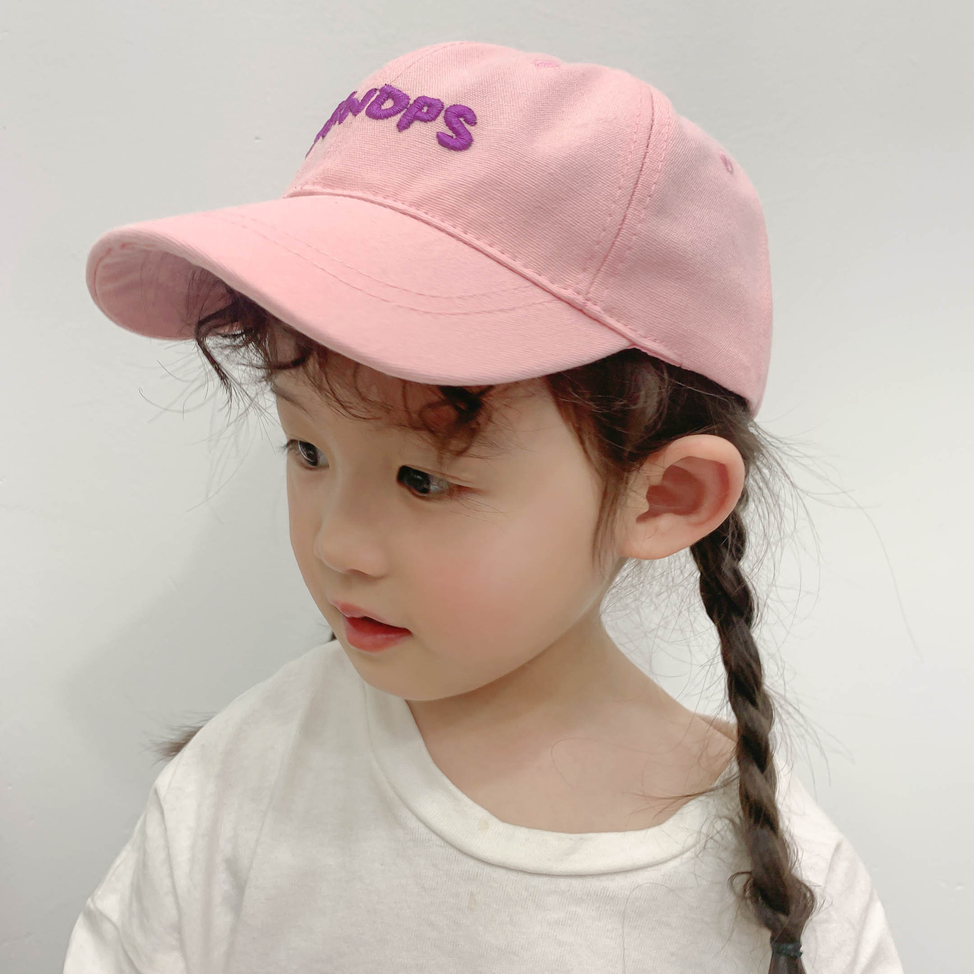 Spring and summer letter embroidery children s cap  NSCM41314