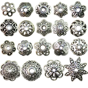 Бисерные наконечники (Zhuheyuan) Assorted декоративные разделители бусины, флористические дизайны, аксессуар для браслета DIY
