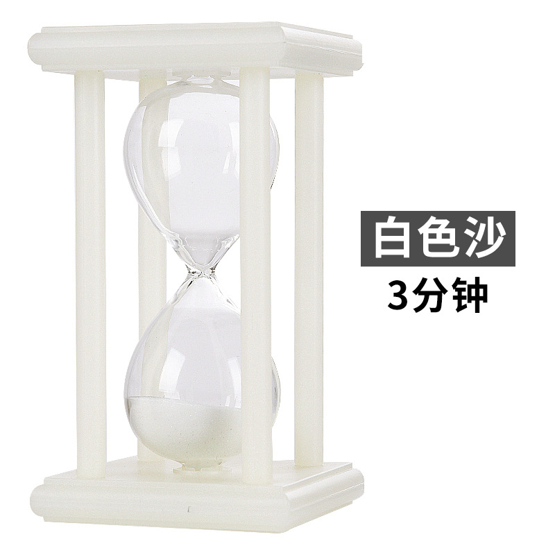 Suministro directo de fábrica temporizador de reloj de arena 3/30 minutos Reloj de arena luminoso resistente a la gota de los niños