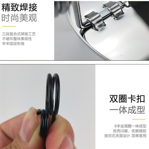 Hardware advertising clip cake bread price clip commodity price tag bakery price tag boutique metal clip