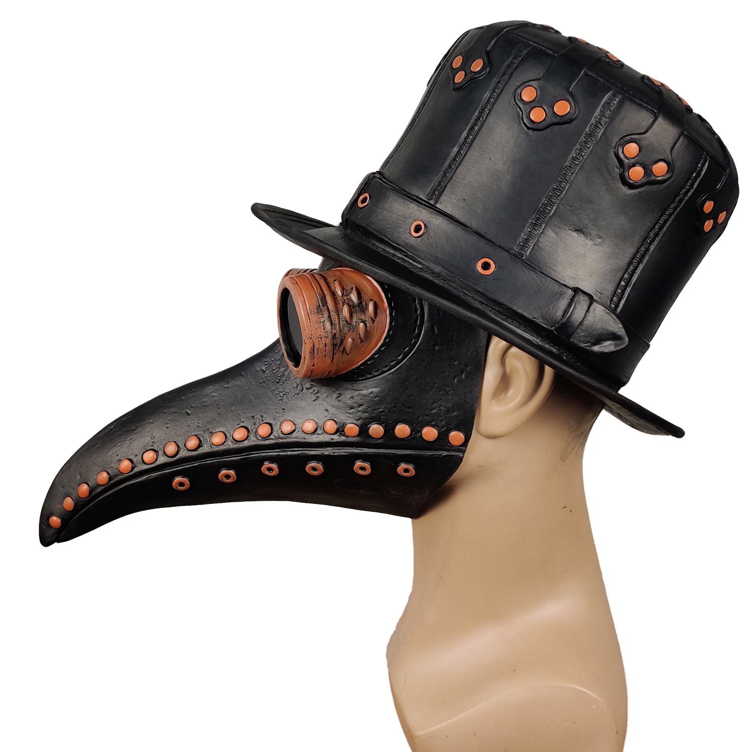 Черная медная маска