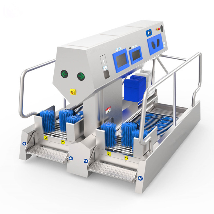 PHB-21T人员消毒闸机 人员卫生清洁站感应喷雾式手消毒器鞋靴消毒