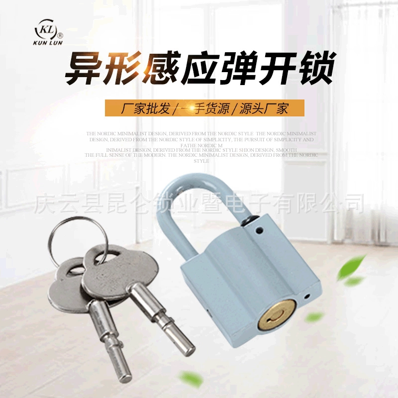 35 мм Индукционная пружина разблокировка магнитный замок Блокировка коробки измерителя мощности Государственный замок сетки Замок Kunlun через разблокировку электромагнитного замка