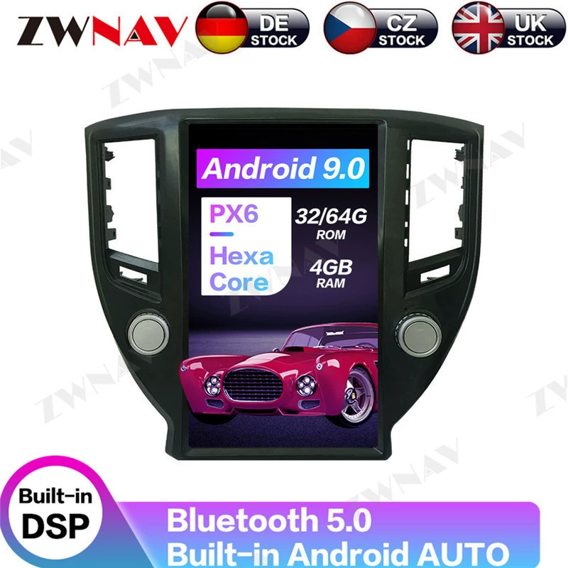 Android 9,0 CARPIAY + DSP подходит для Toyota Crown 2014-2017 Android с большим экраном навигации Gaud