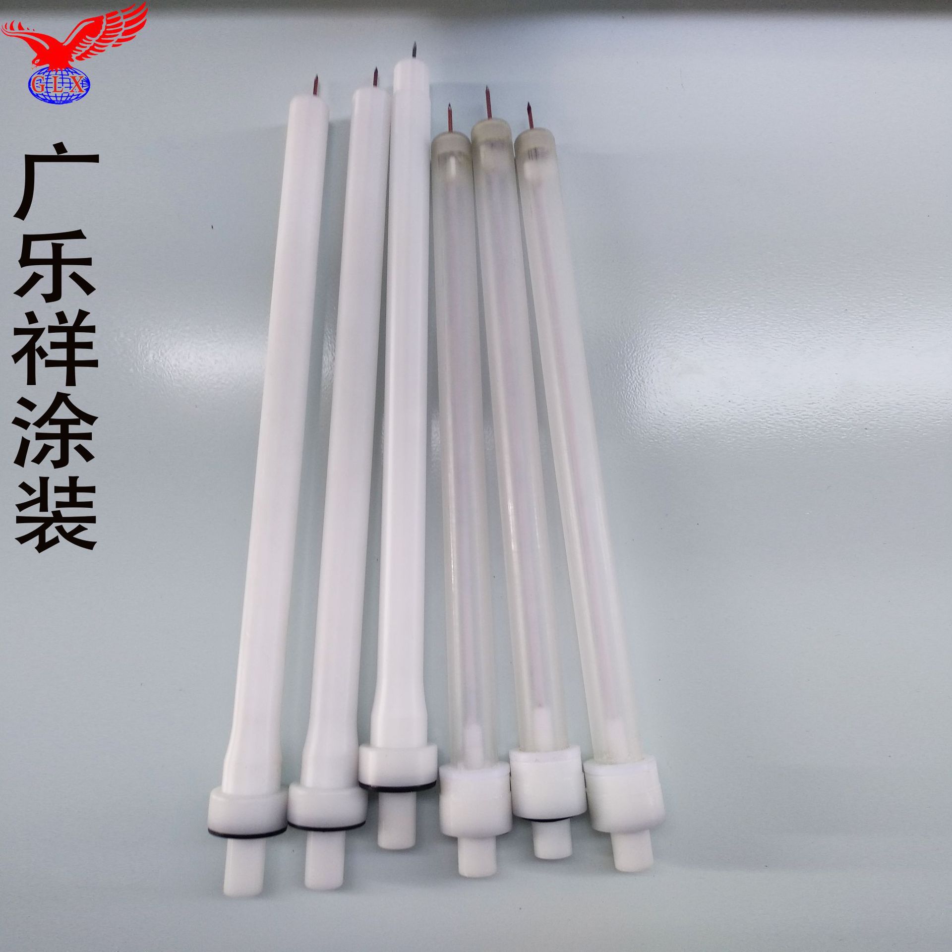 金马电极座加长枪头三代四代360mm加长杆延长枪杆喷嘴