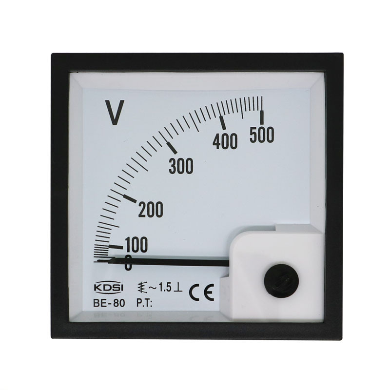 可替代6L2 指针式电柜电工仪表BE-80 AC500V 交流电压表