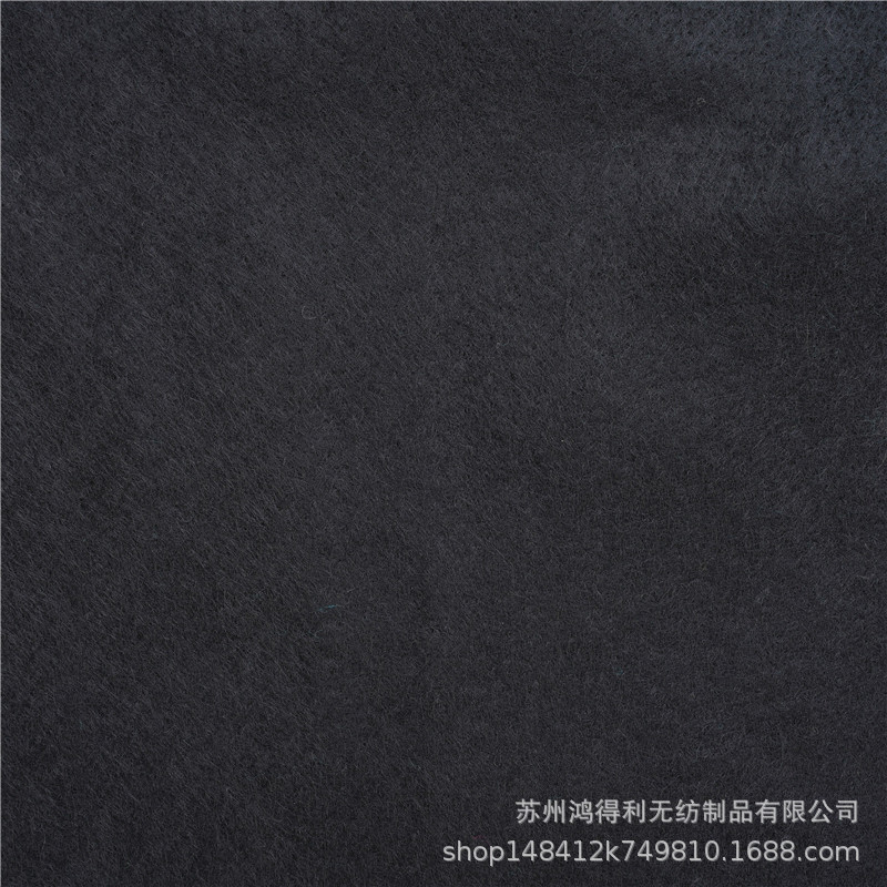 【黑色针刺棉】家纺家具复合用沙发床垫内衬加厚无纺布黑色针刺棉