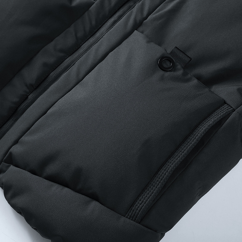 Chaleco de invierno transfronterizo de Amazon para hombre abrigo de algodón acolchado abrigo cálido más el chaleco de los hombres Chaleco de algodón acolchado engrosado