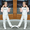 children Casual pants Female baby trousers Boy 2018 new pattern trousers girl Self cultivation KJ183202