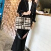 Universal fashionable capacious shoulder bag, 2022, Korean style