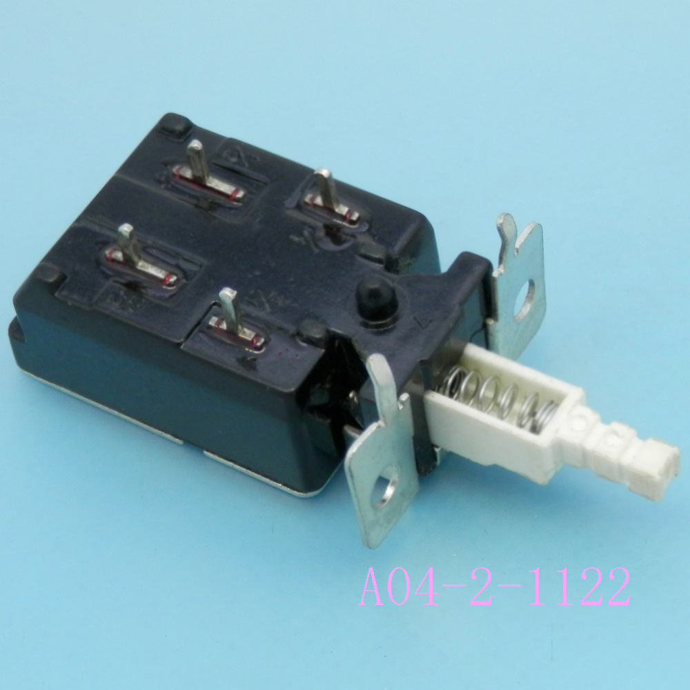 KDC4大功率电流按钮直键推动自锁常开常闭复位电视机顶盒电源开关