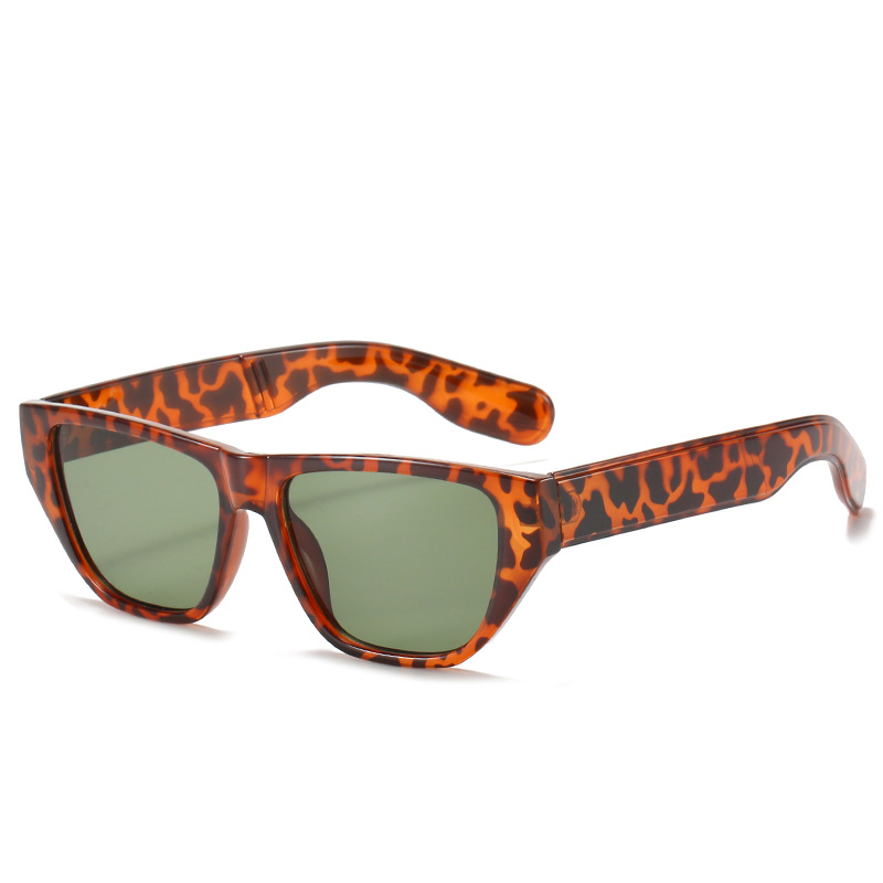 Nueva D casa pequeño marco gafas de sol hombres y mujeres transfronteriza personalidad europea y americana pequeño ojo de gato gafas de sol primavera y verano ventas directas de fábrica