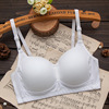 Summer underwear for elementary school students, thin teen girl bra, push up bra, cotton wireless bra