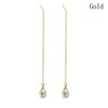 Universal zirconium, earrings with tassels, simple and elegant design