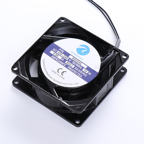 8025 AC fan 110V chassis fan solder smoke exhaust fan 8025 AC cooling fan