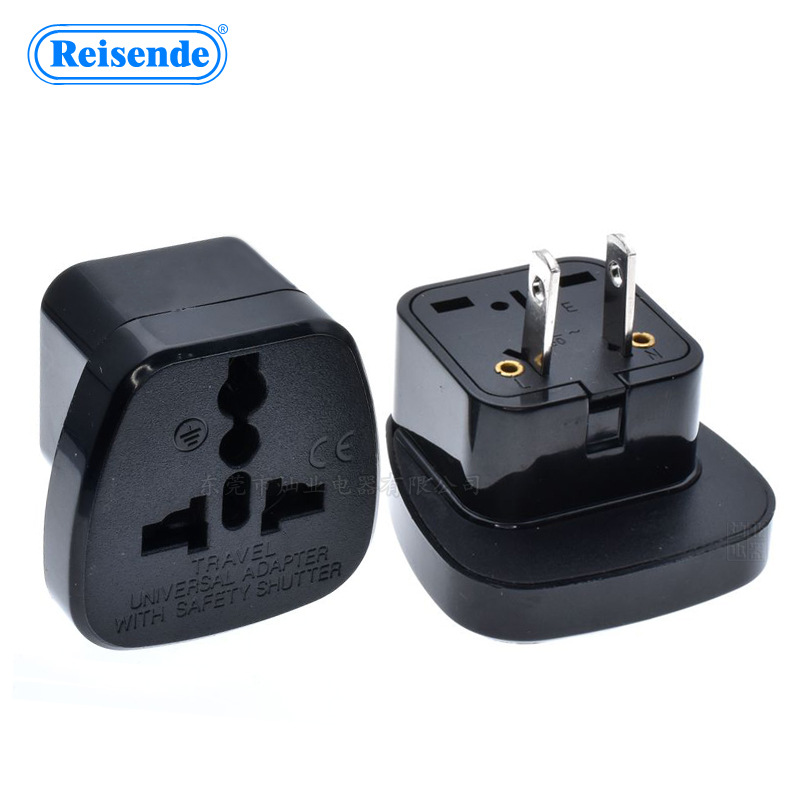 多国旅游插头转换插座SS-6用台湾日本美国加拿大菲律宾中国泰国