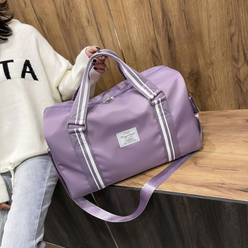 Yoga bag, sports fitness bag, women's dry and wet separation shoe training bag, wholesale custom printed logo short-distance travel bag