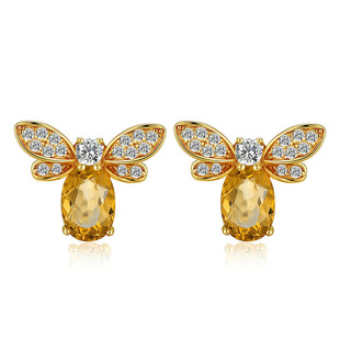 ��Ʒ���uͨ���R�dwish����Խ��S�ʯ�18K�S��ɫ�۷���Ů