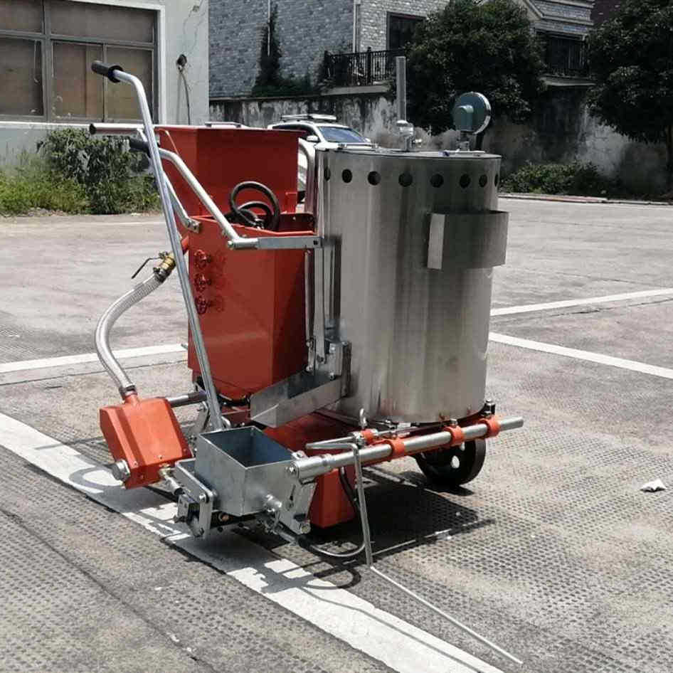 金尊小型手推式热熔画线一体机多功能热熔划线机性能稳定操作简便