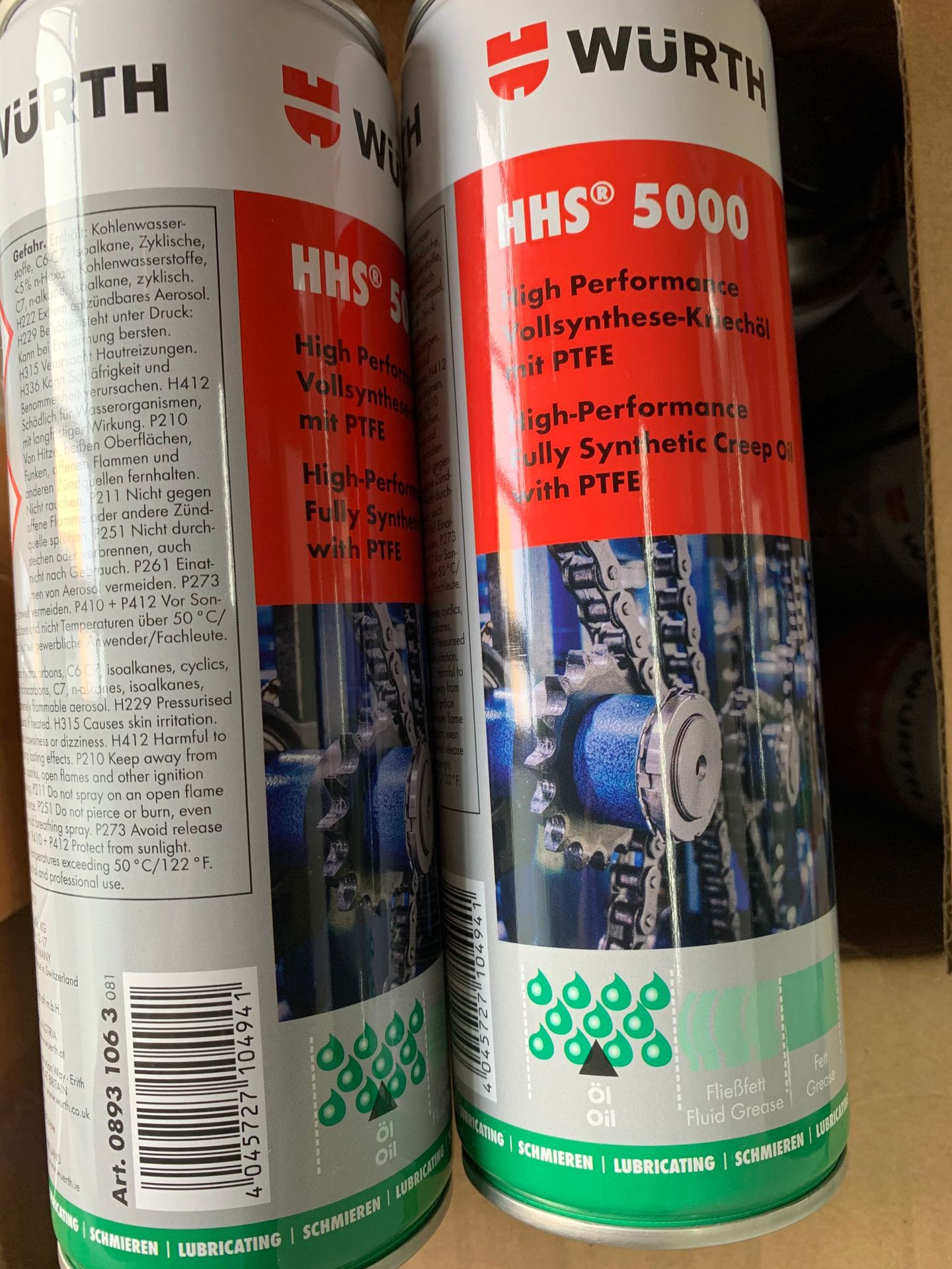 德国wurth粘性润滑剂伍尔特8931063