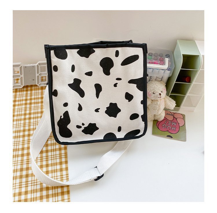 Fashion Students Creative Funny Personalized Cow Print Small Bag  Wholesale Nihaojewelry display picture 27