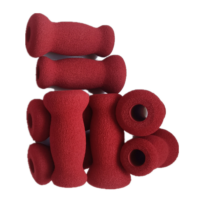 现货供应NBR橡塑发泡手把套nbr橡胶把套防滑套防护橡胶手柄防护套