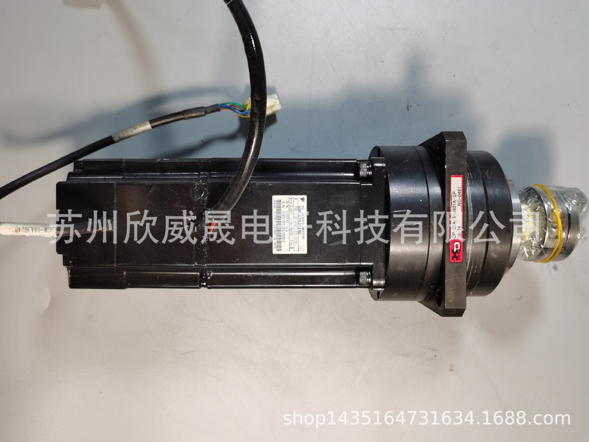 YASKAWA SGM-08A3G14B servo motor 伺服马达中古品现货