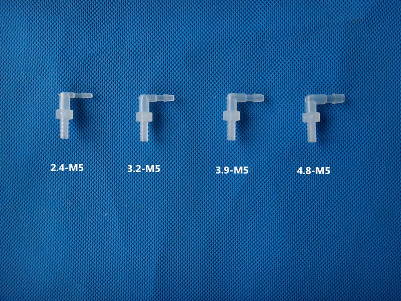 М5 резьбовое колено пластиковый локоть национальный стандарт М5 резьбовой изгиб пагода шланг резьбовое колено пластиковый локоть