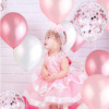 Fuchsia balloon suitable for photo sessions, set, decorations, Birthday gift