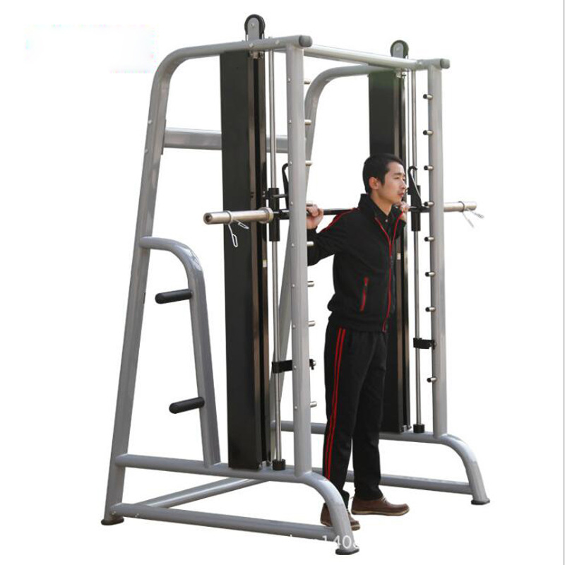 On behalf of commercial Smith Trainer Squat frame Weight lifting bed Gym household Bodybuilding Sports Equipment