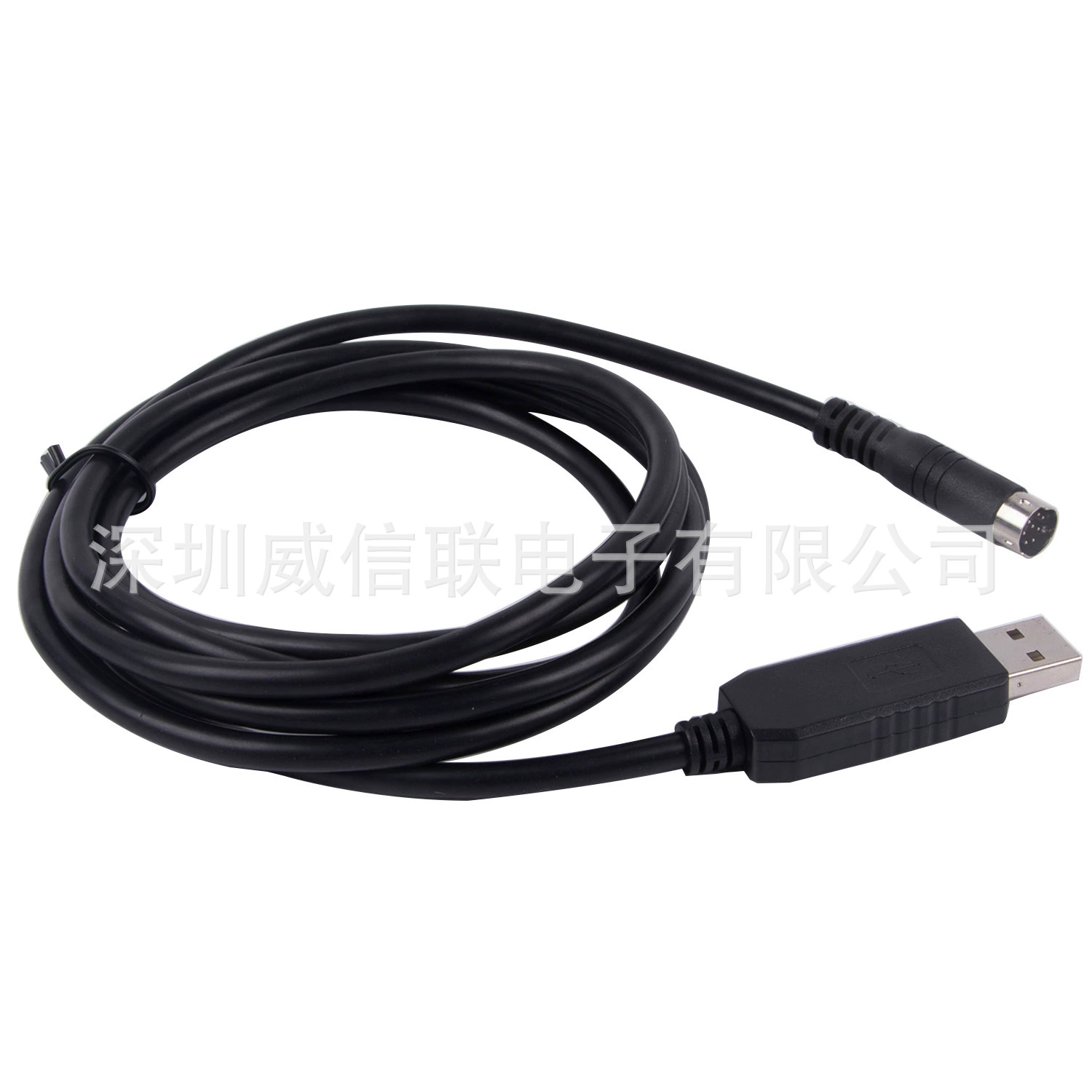 Внешнеторговый поставщик CP2102 8P8-пин мужской USB к мини DIN TTL уровень модуль последовательный кабель