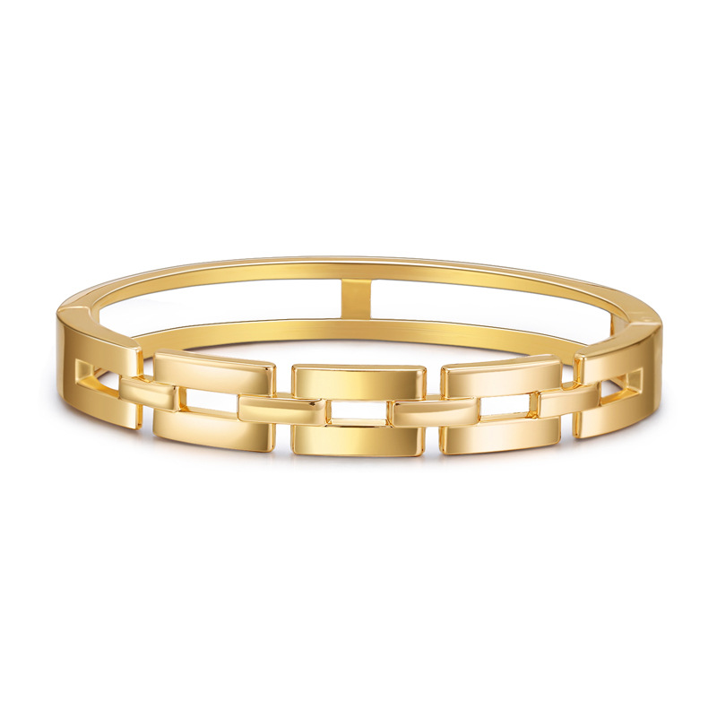 fashion new hollow chain diamond bracelet