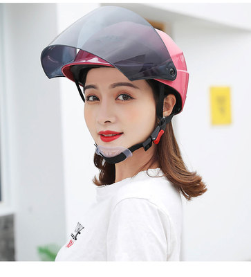 Direct selling Electric vehicle Helmet men and women summer Helmet motorcycle Helmet Sunscreen a storage battery car Riding safety hat