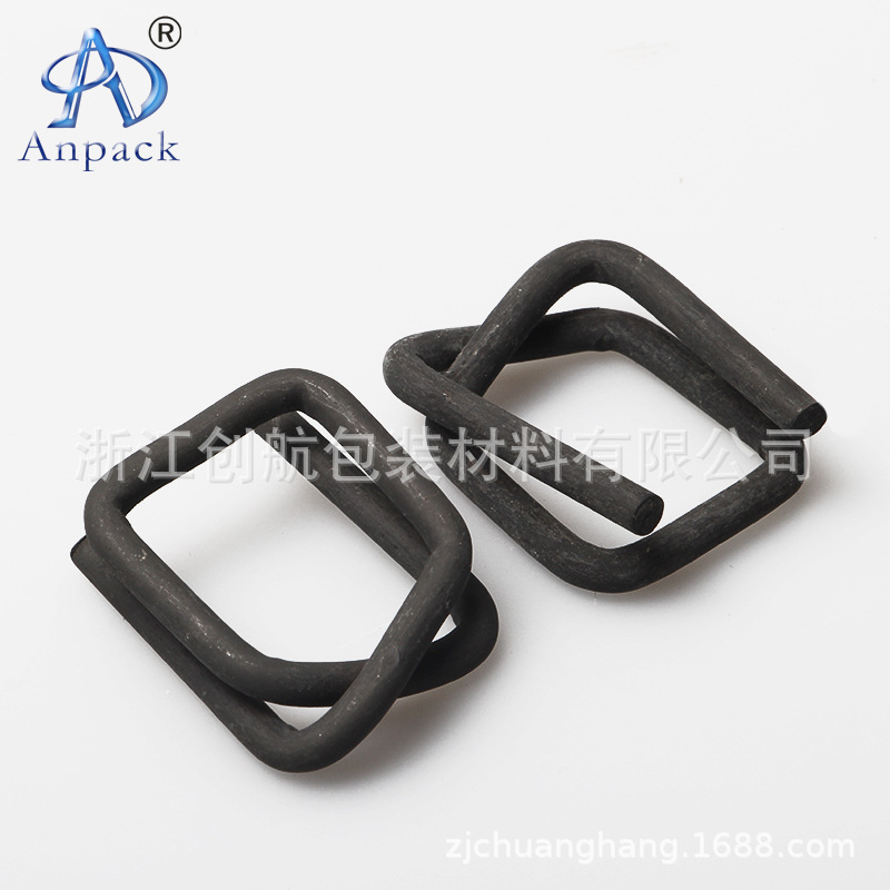 编织带扣磷化金属打包扣8分500个装新店上架促销浙江工厂现货供应