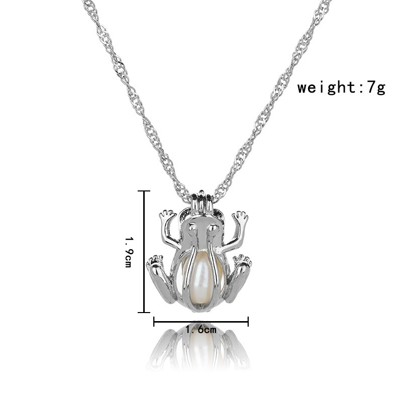 Nouveau Collier De Perles D&#39;huîtres D&#39;eau Douce Hip-hop display picture 1