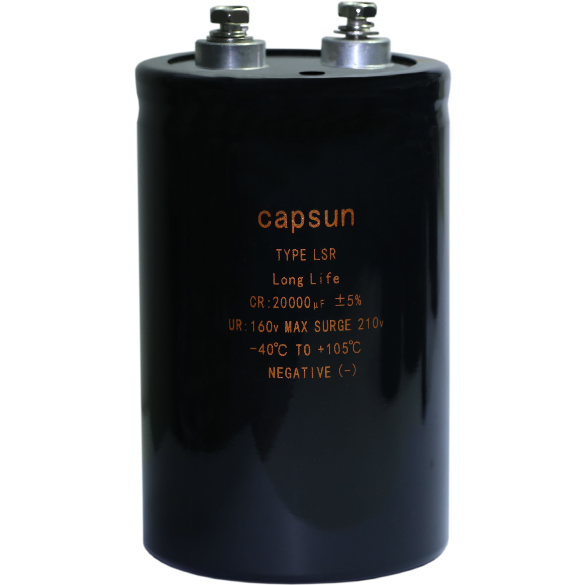 高低压电器工厂 160V20000UF电容   长寿命铝电解电容器 capsun