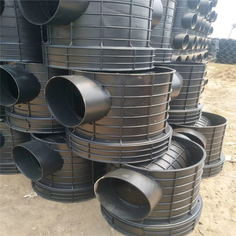 厂家销售200/300/800排污用波纹管/一体式流槽 尘泥检查井 井筒管