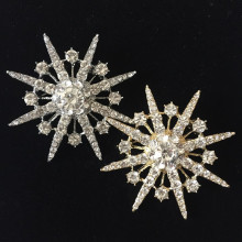 雪花胸针女别针配饰时尚百搭大气镶钻胸花ins潮个性气质西装配饰