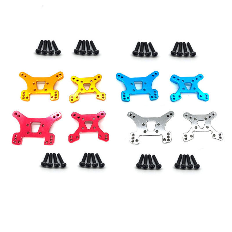 Weili 1/14 Model High-Speed Remote Control Car 144001-1302 Accessories Metal Upgrade Front and Rear Shock Absorber Parts
