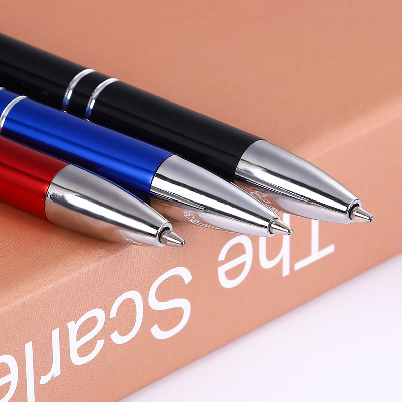 Fábrica de negocios al por mayor publicidad pluma Metal bolígrafo táctil pluma alúmina firma pluma metal pluma letras personalizadas