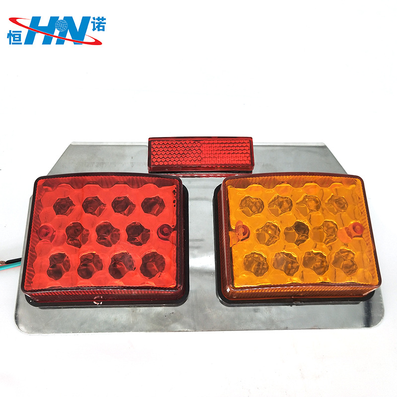 Universal LED luz lateral del camión luz lateral del remolque camión de señal de giro luz trasera del remolque luz lateral del remolque 12-24V