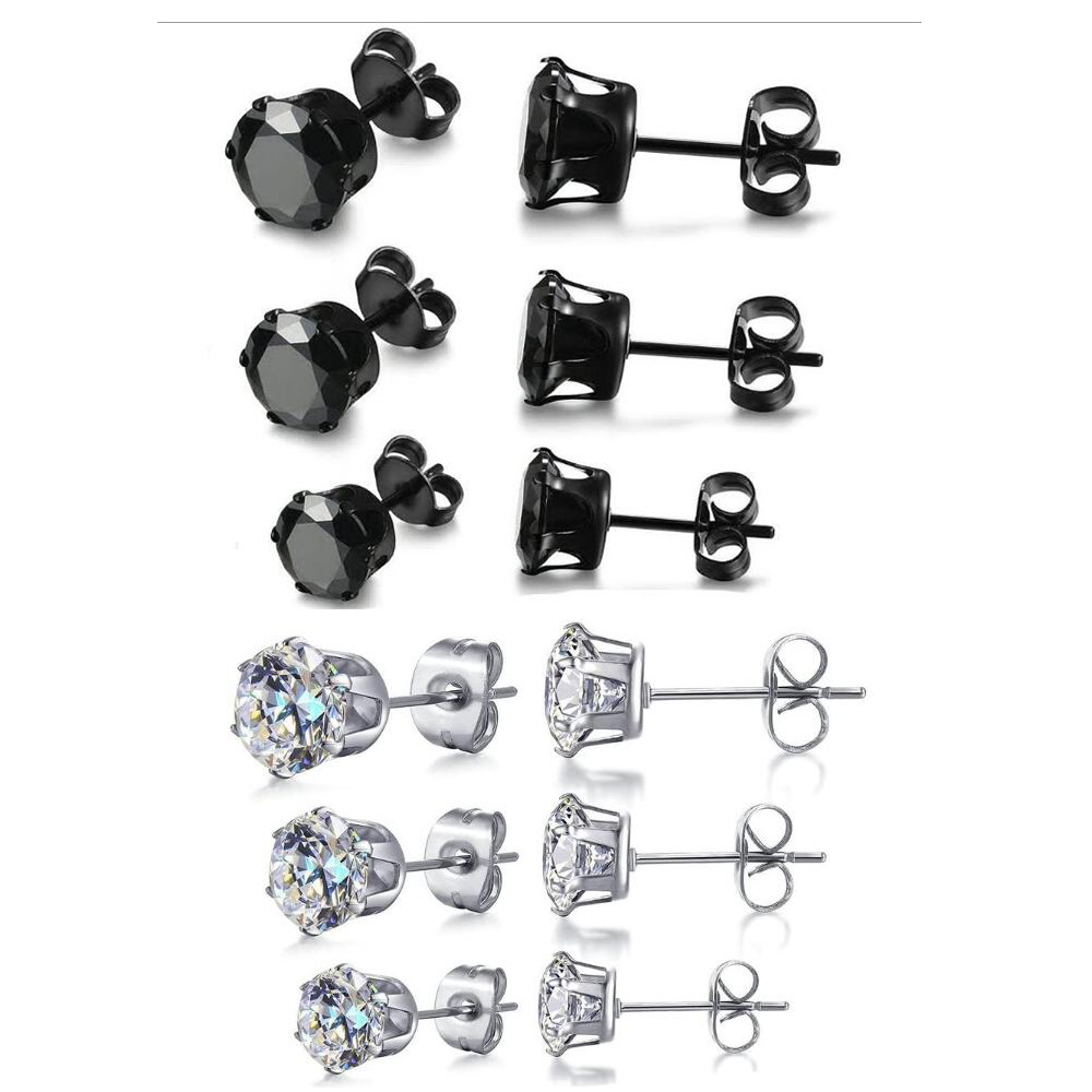16G labret stud size and finish detail