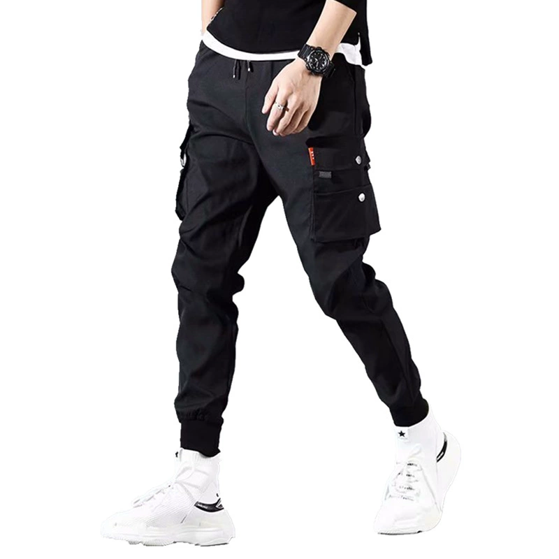  Summer thin brand trend casual trousers, Korean style