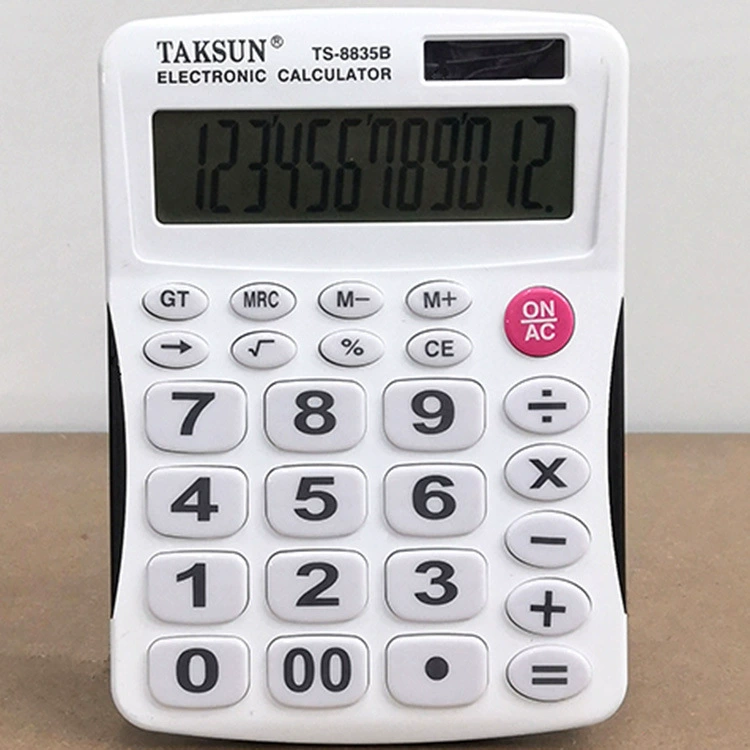 Калькулятор для офиса TAKSUN Dexin TS-8835B, финансовый, табличный, для внешней торговли